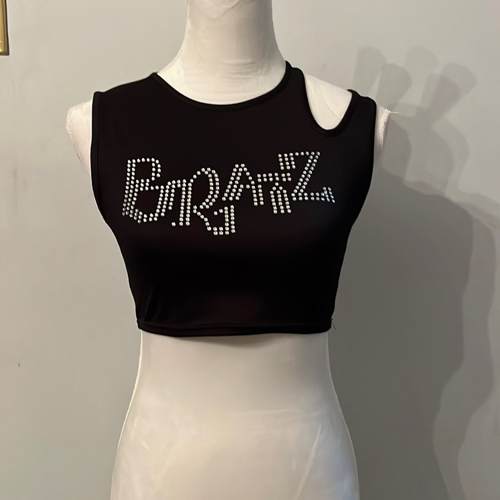 Soft bedazzled brats tank